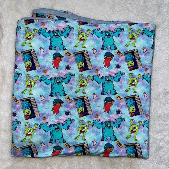 NWOT Monster Inc Bamboo Blanket - Picture 5 of 7